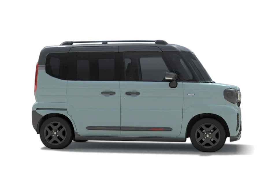 Suzuki Spacia Gear HYBRID XZ Turbo มุมด้านข้าง