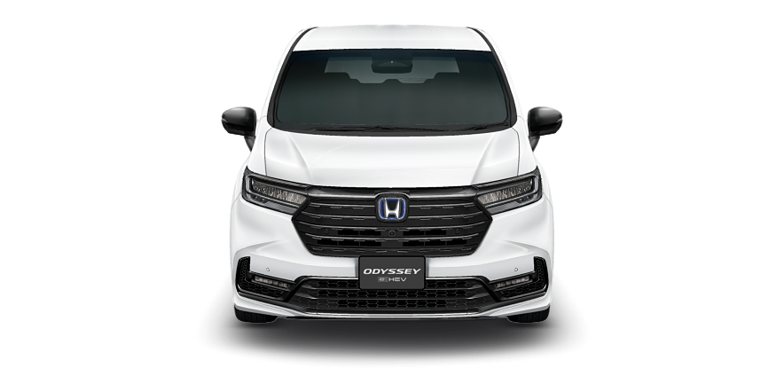 Honda Odyssey Absolute EX Black Edition มุมหน้า